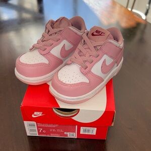Nike Kids Dunk Low Rose Sneakers
